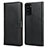 Funda de Cuero Cartera con Soporte para Samsung Galaxy Note 20 5G Negro