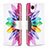 Funda de Cuero Cartera con Soporte Patron de Moda Carcasa B01F para Samsung Galaxy A23e 5G Multicolor