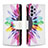 Funda de Cuero Cartera con Soporte Patron de Moda Carcasa B04F para Samsung Galaxy A73 5G Multicolor