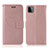 Funda de Cuero Cartera con Soporte Patron de Moda Carcasa JX1 para Samsung Galaxy A22s 5G Oro Rosa