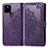 Funda de Cuero Cartera con Soporte Patron de Moda Carcasa para Google Pixel 5a 5G Morado