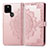 Funda de Cuero Cartera con Soporte Patron de Moda Carcasa para Google Pixel 5a 5G Oro Rosa