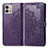 Funda de Cuero Cartera con Soporte Patron de Moda Carcasa para Motorola Moto G Stylus (2023) 4G Morado