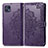 Funda de Cuero Cartera con Soporte Patron de Moda Carcasa para Motorola Moto G50 5G Morado