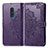 Funda de Cuero Cartera con Soporte Patron de Moda Carcasa para Nokia C3 Morado