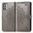 Funda de Cuero Cartera con Soporte Patron de Moda Carcasa para Nokia G42 5G Gris