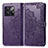 Funda de Cuero Cartera con Soporte Patron de Moda Carcasa para OnePlus Ace Pro 5G Morado