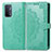 Funda de Cuero Cartera con Soporte Patron de Moda Carcasa para OnePlus Nord N200 5G Verde