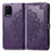 Funda de Cuero Cartera con Soporte Patron de Moda Carcasa para Oppo A54 4G Morado