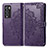 Funda de Cuero Cartera con Soporte Patron de Moda Carcasa para Realme GT Master Explorer 5G Morado