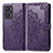 Funda de Cuero Cartera con Soporte Patron de Moda Carcasa para Realme GT Neo2 5G Morado