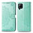 Funda de Cuero Cartera con Soporte Patron de Moda Carcasa para Samsung Galaxy A42 5G Verde