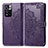 Funda de Cuero Cartera con Soporte Patron de Moda Carcasa para Xiaomi Poco X4 NFC Morado