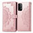 Funda de Cuero Cartera con Soporte Patron de Moda Carcasa para Xiaomi Redmi 9T 4G Oro Rosa