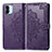 Funda de Cuero Cartera con Soporte Patron de Moda Carcasa para Xiaomi Redmi A2 Plus Morado