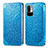 Funda de Cuero Cartera con Soporte Patron de Moda Carcasa S01D para Xiaomi POCO M3 Pro 5G Azul
