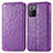 Funda de Cuero Cartera con Soporte Patron de Moda Carcasa S01D para Xiaomi Poco X3 GT 5G Morado