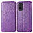 Funda de Cuero Cartera con Soporte Patron de Moda Carcasa S01D para Xiaomi Redmi 9 Power Morado