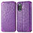 Funda de Cuero Cartera con Soporte Patron de Moda Carcasa S01D para Xiaomi Redmi K50 Gaming 5G Morado