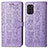 Funda de Cuero Cartera con Soporte Patron de Moda Carcasa S03D para Nokia G100 Morado