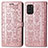 Funda de Cuero Cartera con Soporte Patron de Moda Carcasa S03D para Nokia G100 Oro Rosa