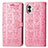 Funda de Cuero Cartera con Soporte Patron de Moda Carcasa S03D para Nothing Phone 2 Rosa