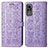 Funda de Cuero Cartera con Soporte Patron de Moda Carcasa S03D para Xiaomi Civi 1S 5G Morado