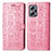 Funda de Cuero Cartera con Soporte Patron de Moda Carcasa S03D para Xiaomi Redmi Note 11T Pro 5G Rosa