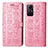 Funda de Cuero Cartera con Soporte Patron de Moda Carcasa S03D para Xiaomi Redmi Note 12S Rosa