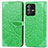 Funda de Cuero Cartera con Soporte Patron de Moda Carcasa S04D para Vivo V23 5G Verde