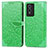 Funda de Cuero Cartera con Soporte Patron de Moda Carcasa S04D para Vivo Y74s 5G Verde