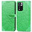 Funda de Cuero Cartera con Soporte Patron de Moda Carcasa S04D para Xiaomi Mi 11i 5G (2022) Verde