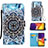 Funda de Cuero Cartera con Soporte Patron de Moda Carcasa Y02B para Samsung Galaxy F34 5G Multicolor