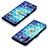 Funda de Cuero Cartera con Soporte Patron de Moda Carcasa Y03B para Samsung Galaxy A70S Azul Cielo