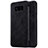 Funda de Cuero Cartera con Soporte S01 para Samsung Galaxy S8 Negro