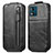 Funda de Cuero Flip para Motorola Moto E13 Negro