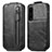 Funda de Cuero Flip para Sony Xperia 1 IV SO-51C Negro