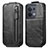 Funda de Cuero Flip para Xiaomi Redmi Note 13 5G Negro