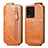 Funda de Cuero Flip S01D para Vivo iQOO 10 5G Marron