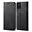Funda de pano Cartera con Soporte B02S para Samsung Galaxy A81 Negro