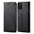 Funda de pano Cartera con Soporte B02S para Samsung Galaxy Note 10 Lite Negro