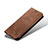 Funda de pano Cartera con Soporte B03S para Samsung Galaxy S21 Ultra 5G Marron