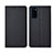 Funda de pano Cartera con Soporte H01 para Huawei Honor V30 5G Negro