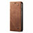 Funda de pano Cartera con Soporte H01 para Oppo Find X2 Lite Marron