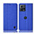 Funda de pano Cartera con Soporte H12P para Motorola Moto S30 Pro 5G Azul