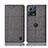 Funda de pano Cartera con Soporte H13P para Motorola Moto Edge 30 Fusion 5G Gris