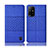 Funda de pano Cartera con Soporte H13P para Oppo A95 5G Azul