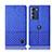 Funda de pano Cartera con Soporte H14P para Motorola Moto Edge S30 5G Azul