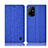 Funda de pano Cartera con Soporte H14P para Oppo A95 5G Azul