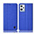 Funda de pano Cartera con Soporte H14P para Oppo K10X 5G Azul